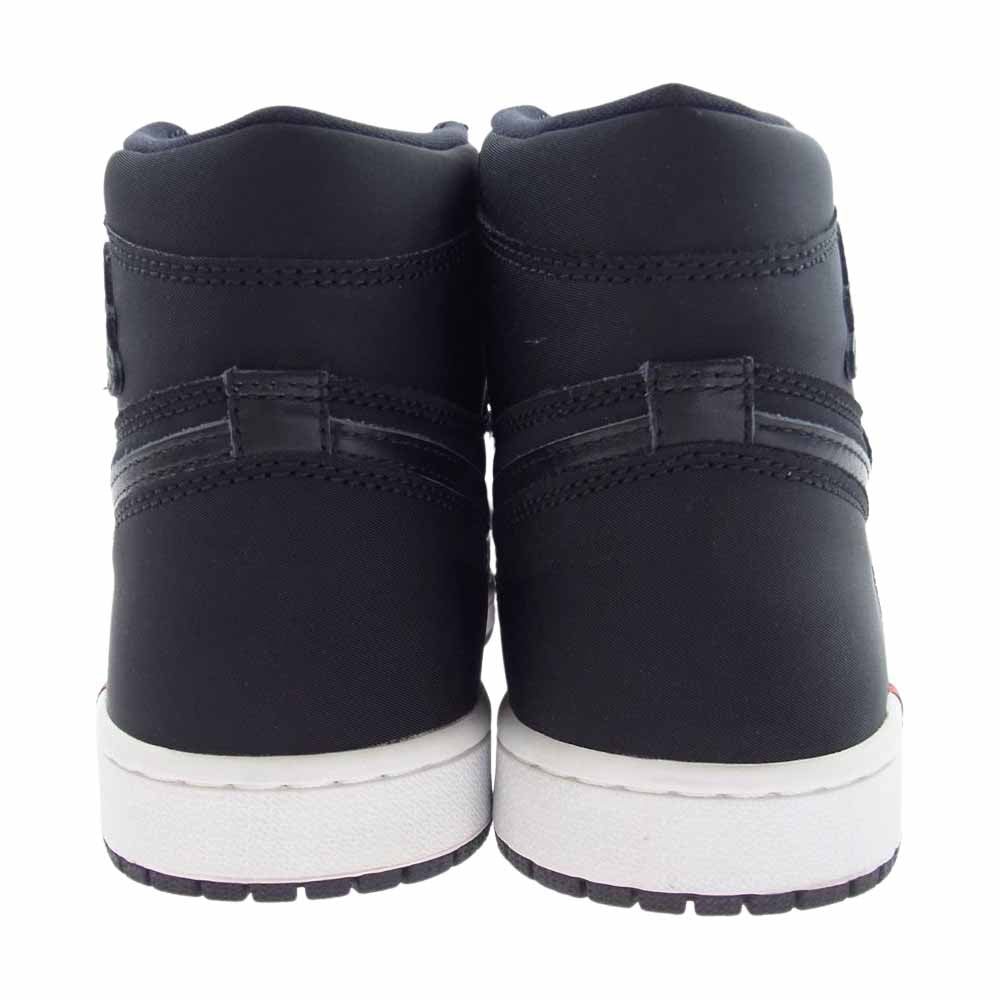 NIKE AIR JORDAN ナイキ ジョーダン AR3254-001 × PARIS SAINT GERMAN1  パリサンジェルマン High PSG  ハイカットスニーカー ブラック系 26.0cm【美品】【中古】