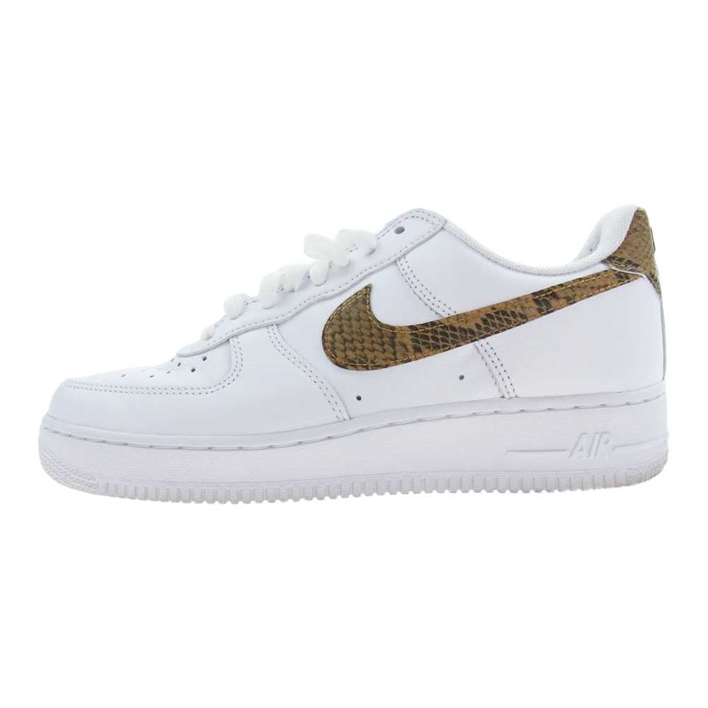 NIKE ナイキ AO1635-100 AIR FORCE 1 LOW RETRO PRM QS AO1635-100 ナイキ エアフォース スネーク 蛇 ローカットスニーカー ホワイト系 25.5cm【中古】