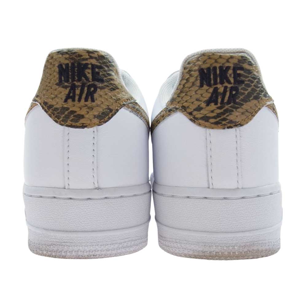 NIKE ナイキ AO1635-100 AIR FORCE 1 LOW RETRO PRM QS AO1635-100 ナイキ エアフォース スネーク 蛇 ローカットスニーカー ホワイト系 25.5cm【中古】