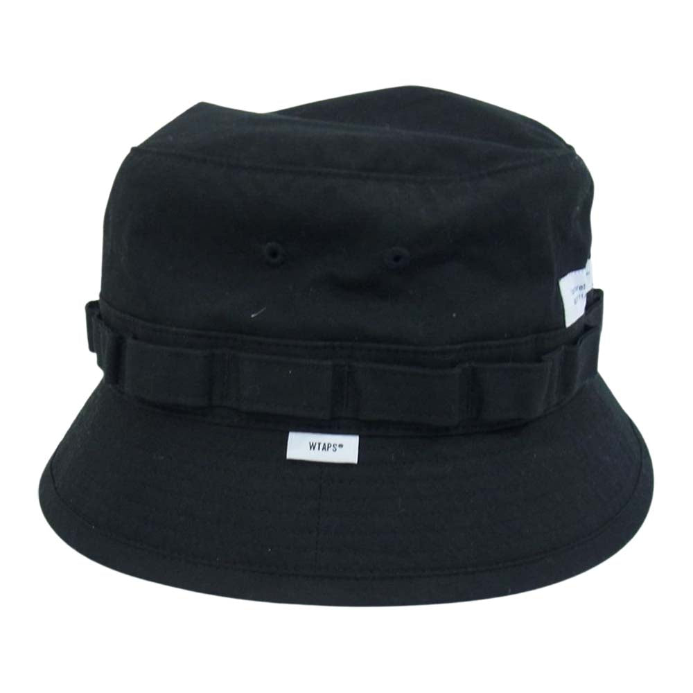 WTAPS ダブルタップス 21SS  211HCDT-HT16  JUNGLE HAT COTTON.WEATHER ジャングル ハット ブラック系 02【中古】
