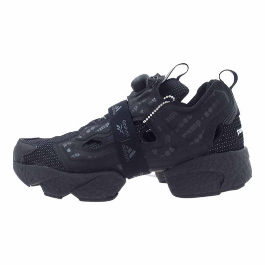 Reebok リーボック G57662 × adidas INSTAPUMP FURY BOOST アディダス インスタポンプフューリーブースト スニーカー ブラック系 26.0cm【新古品】【未使用】【中古】