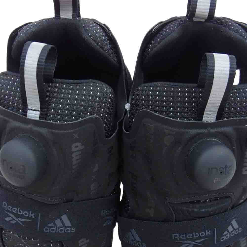 Reebok リーボック G57662 × adidas INSTAPUMP FURY BOOST アディダス インスタポンプフューリーブースト スニーカー ブラック系 26.0cm【新古品】【未使用】【中古】