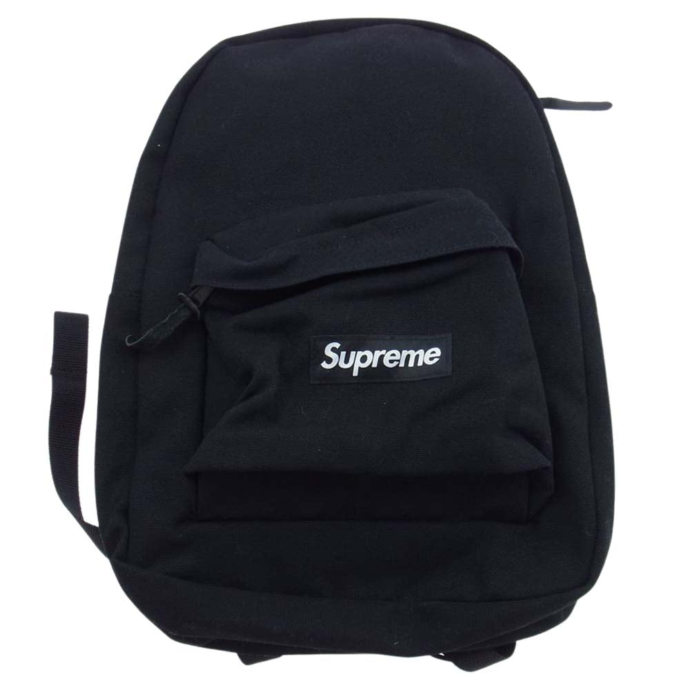 Supreme Canvas Backpack Black Box Logo - www.sorbillomenu.com
