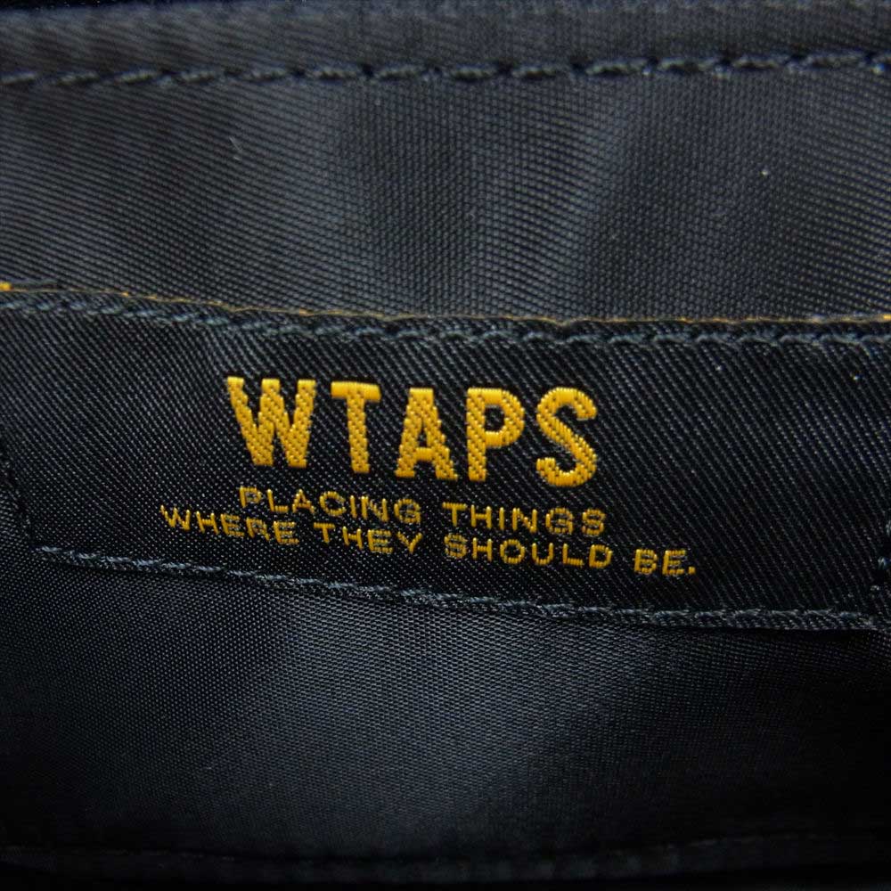 PORTER ポーター 17AW 172YSPTD-AC01 × WTAPS WALLET NYLON ダブルタップス ウォレット 長財布 ブラック系【中古】