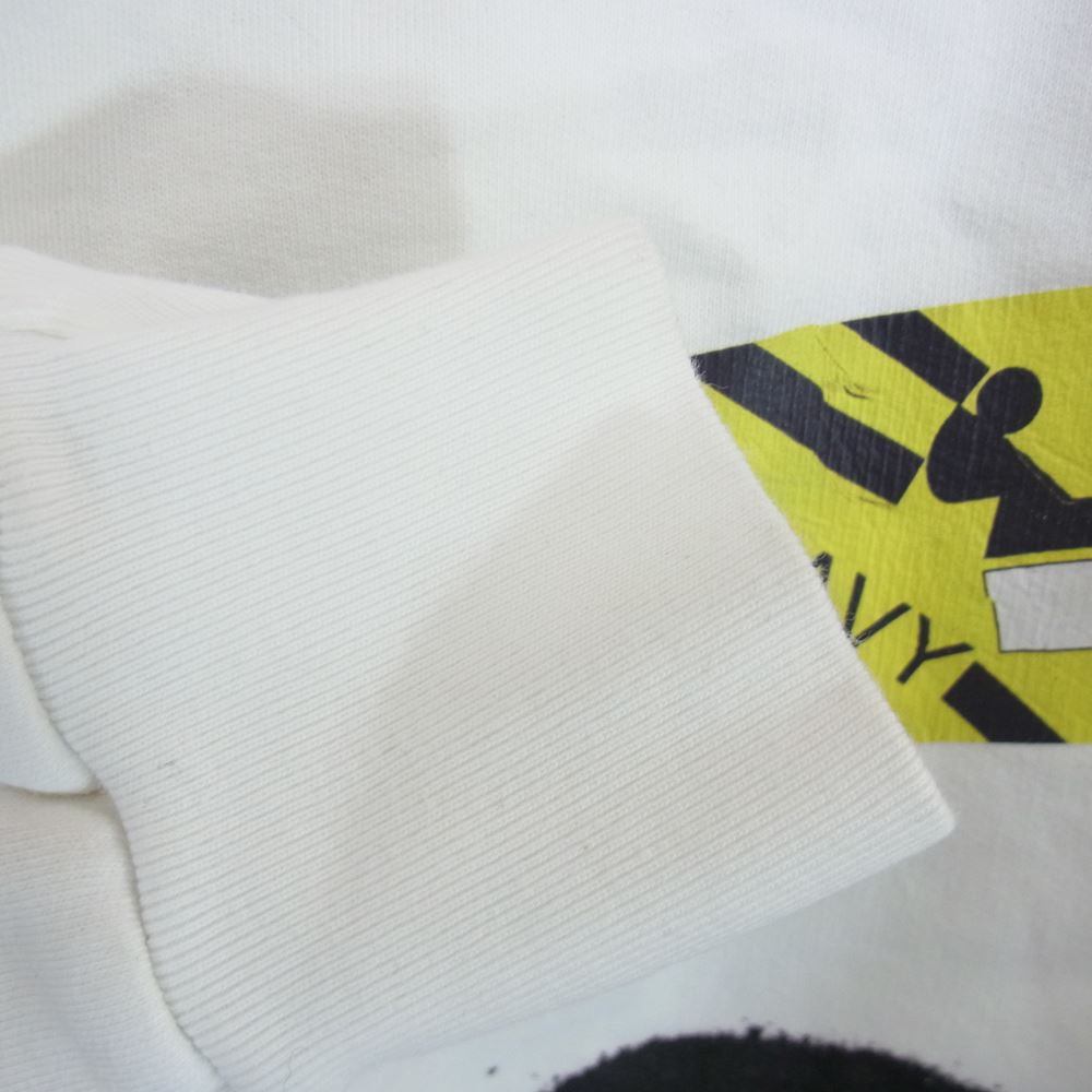 OFF-WHITE オフホワイト クルーネック スウェット ホワイト系 M【中古】