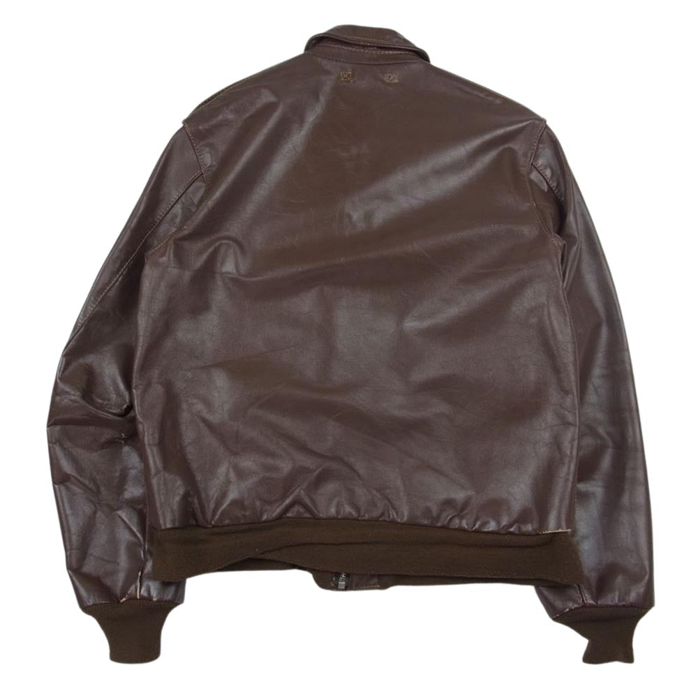 インシグニアレザー 41-5511-P TYPE A-2 TALON ジップ レザー フライト