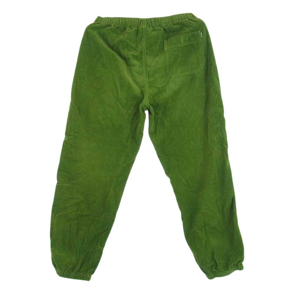 Supreme シュプリーム 19AW Corduroy Skate Pant コーデュロイ スケート イージー ジョガー パンツ グリーン系 M【中古】