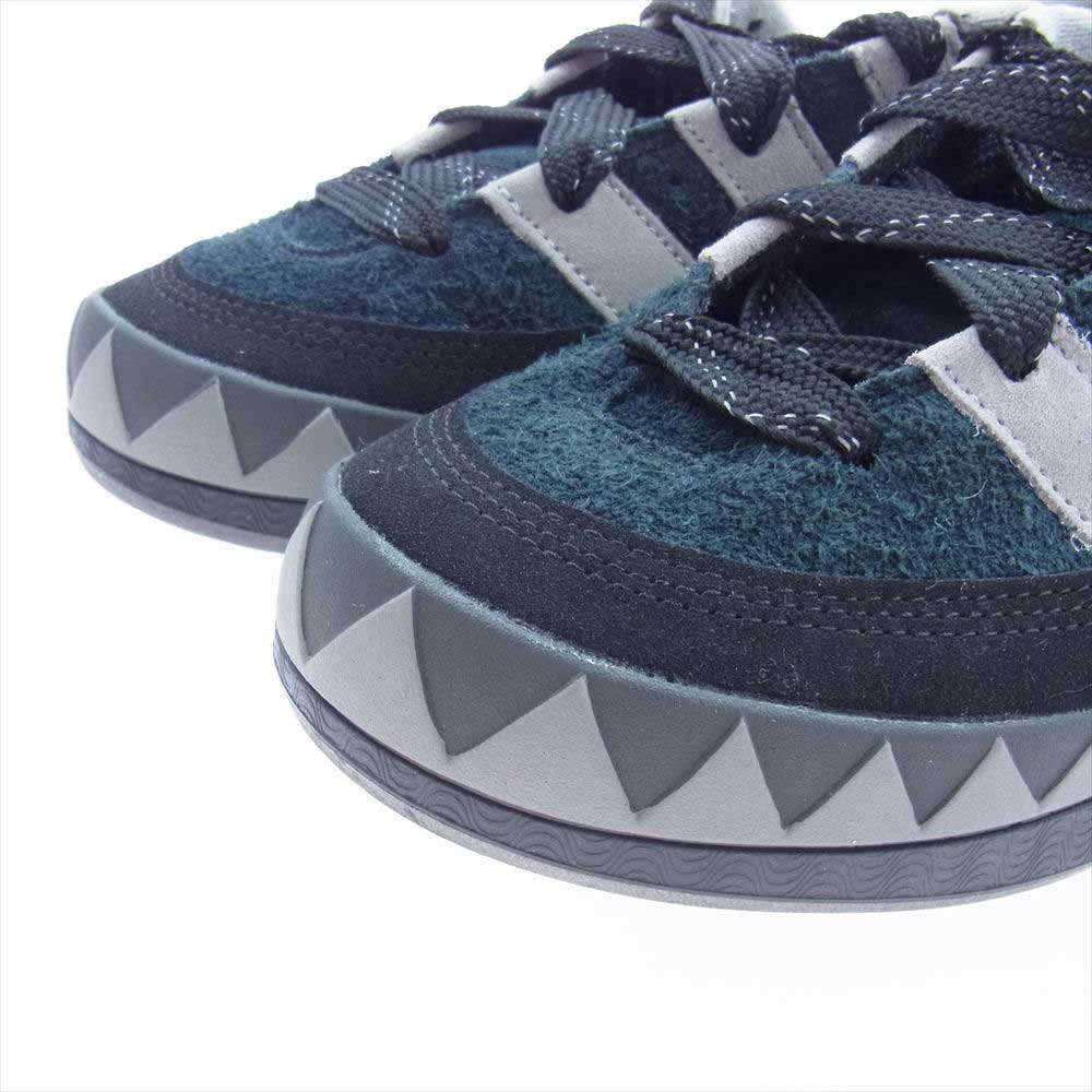 adidas アディダス HP6770 NEIGHBORHOOD ネイバーフッド ADIMATIC NBHD アディマティック スエード スニーカー ブラック系 グレー系 27.5cm【中古】