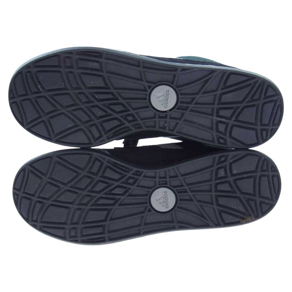 adidas アディダス HP6770 NEIGHBORHOOD ネイバーフッド ADIMATIC NBHD アディマティック スエード スニーカー ブラック系 グレー系 27.5cm【中古】