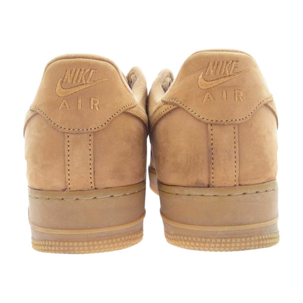 Supreme シュプリーム DN1555-200 × NIKE AIR FORCE 1 LOW W SP Wheat DN1555-200×ナイキ エア フォース ワン ロー フラックス ウィート ローカット スニーカー ブラウン系 28.5ｃｍ【中古】