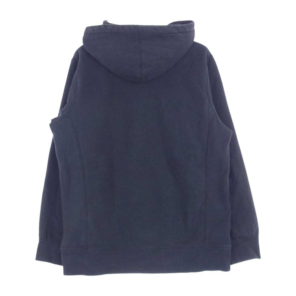 Supreme シュプリーム 17SS Comme des Garcons SHIRT Box Logo Hooded Sweatshirt コムデギャルソン シャツ ボックスロゴ フーデッド スウェット プルオーバー パーカー ブラック系 L【中古】
