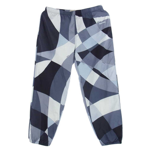 Supreme シュプリーム 21SS Emilio Pucci エミリオプッチ Sport Pant スポーツ 総柄 ナイロン イージー パンツ グレー系 L【中古】