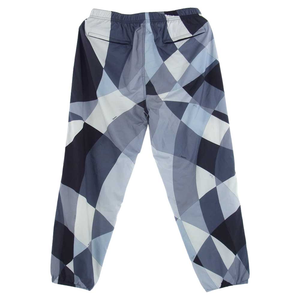 Supreme シュプリーム 21SS Emilio Pucci エミリオプッチ Sport Pant スポーツ 総柄 ナイロン イージー パンツ グレー系 L【中古】