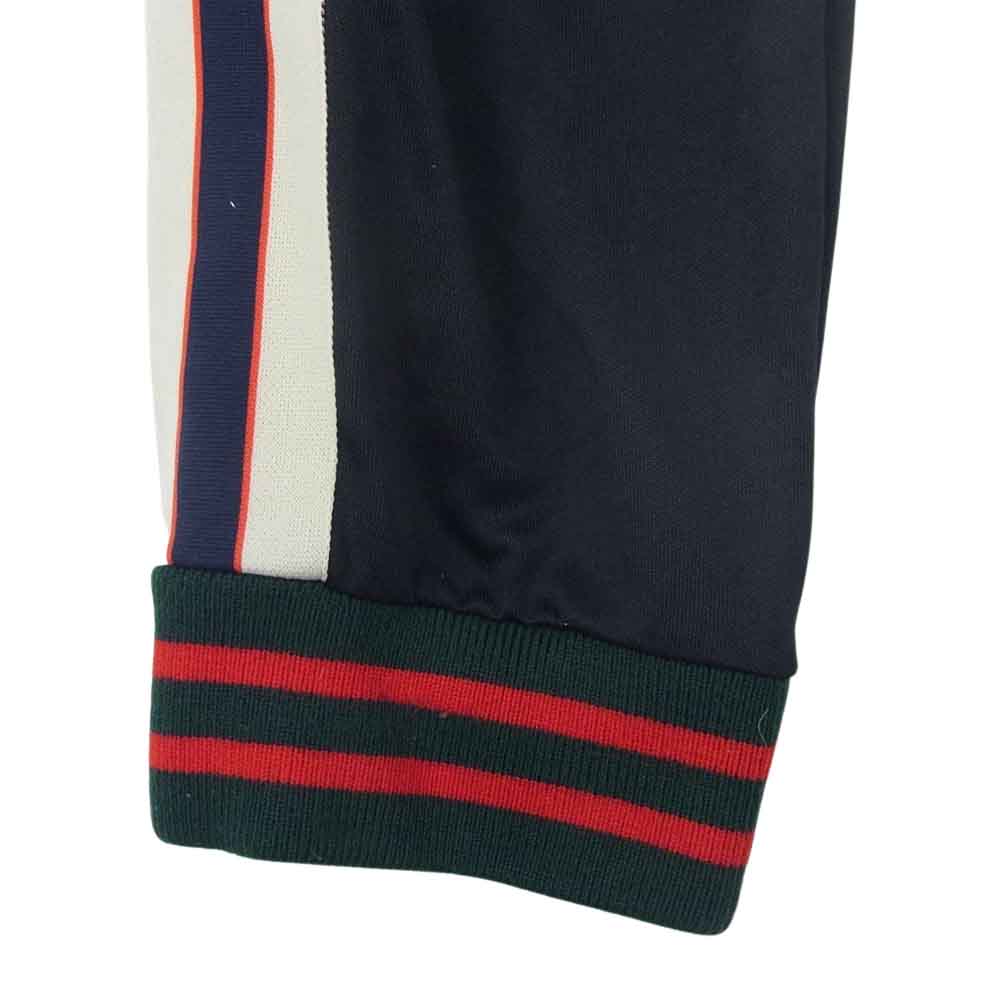GUCCI グッチ テクニカル ジャージ ロゴ トラック パンツ ブラック系 M【中古】