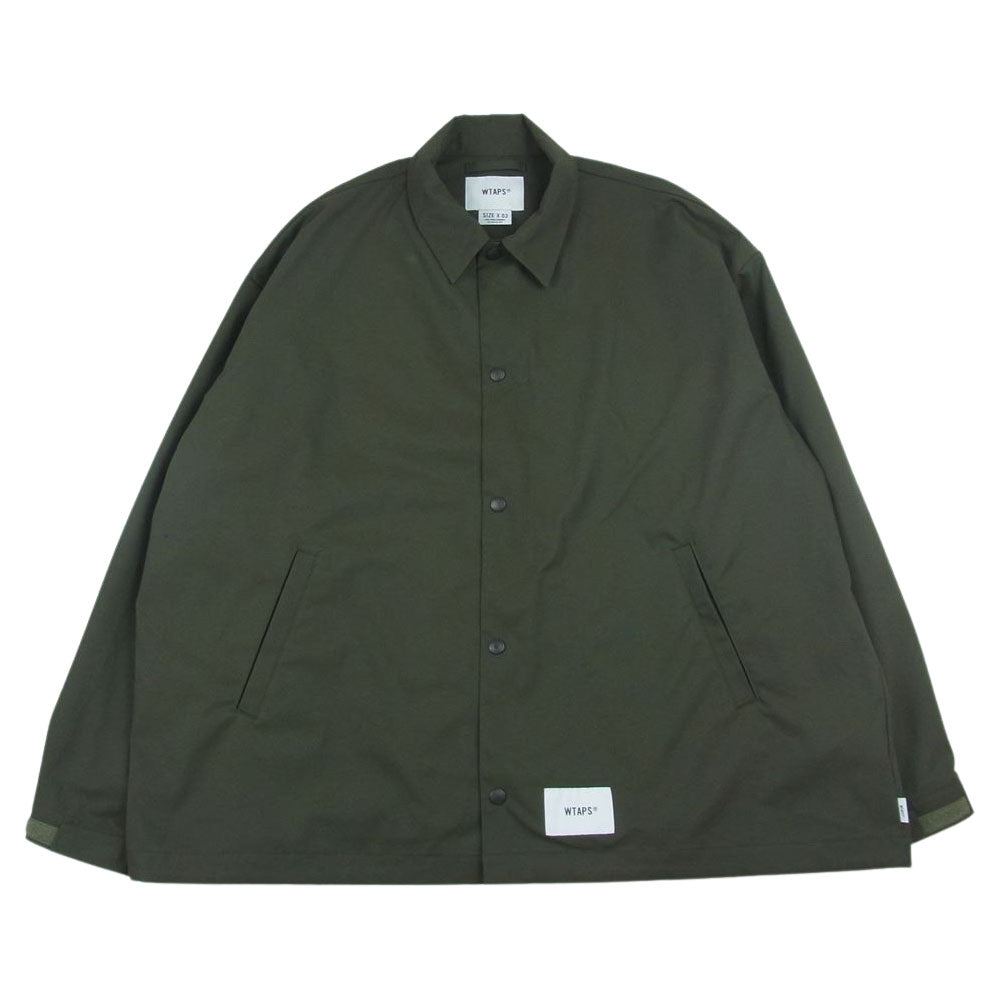 WTAPS ダブルタップス 23SS CHIEF JACKET OLIVE  カーキ系 3【極上美品】【中古】