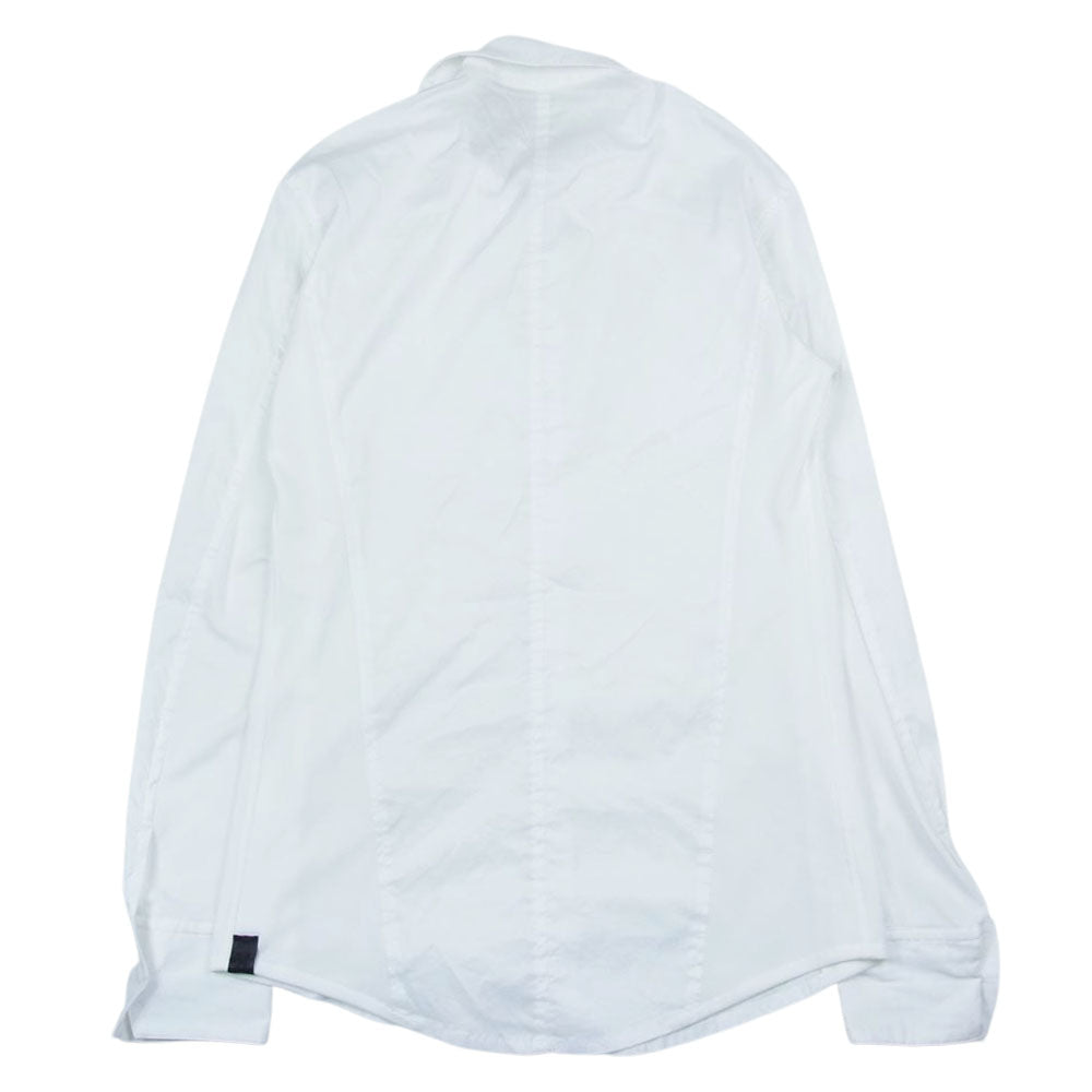 キリュウキリュウ 20AW KK-HB08-002 Broad Shirts ブロード 長袖 シャツ ホワイト系 L【中古】