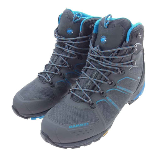 Mammut マムート 3020-05570 T Aenergy High GTX Tエナジーハイ ゴアテックス トレッキング ブーツ グレー系 ブルー系 UK9.5【中古】