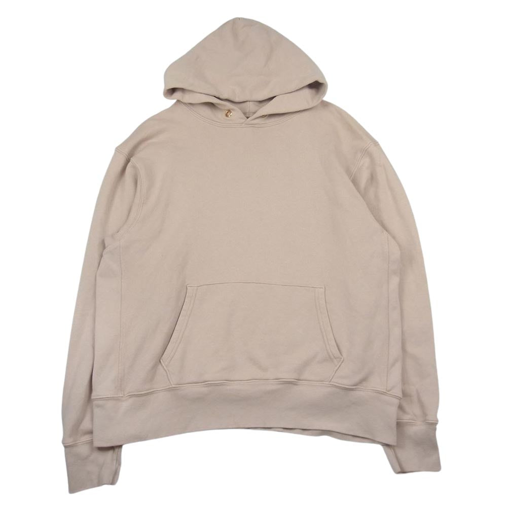 レスティエン プルオーバー パーカー ピンクベージュ系 L【中古】
