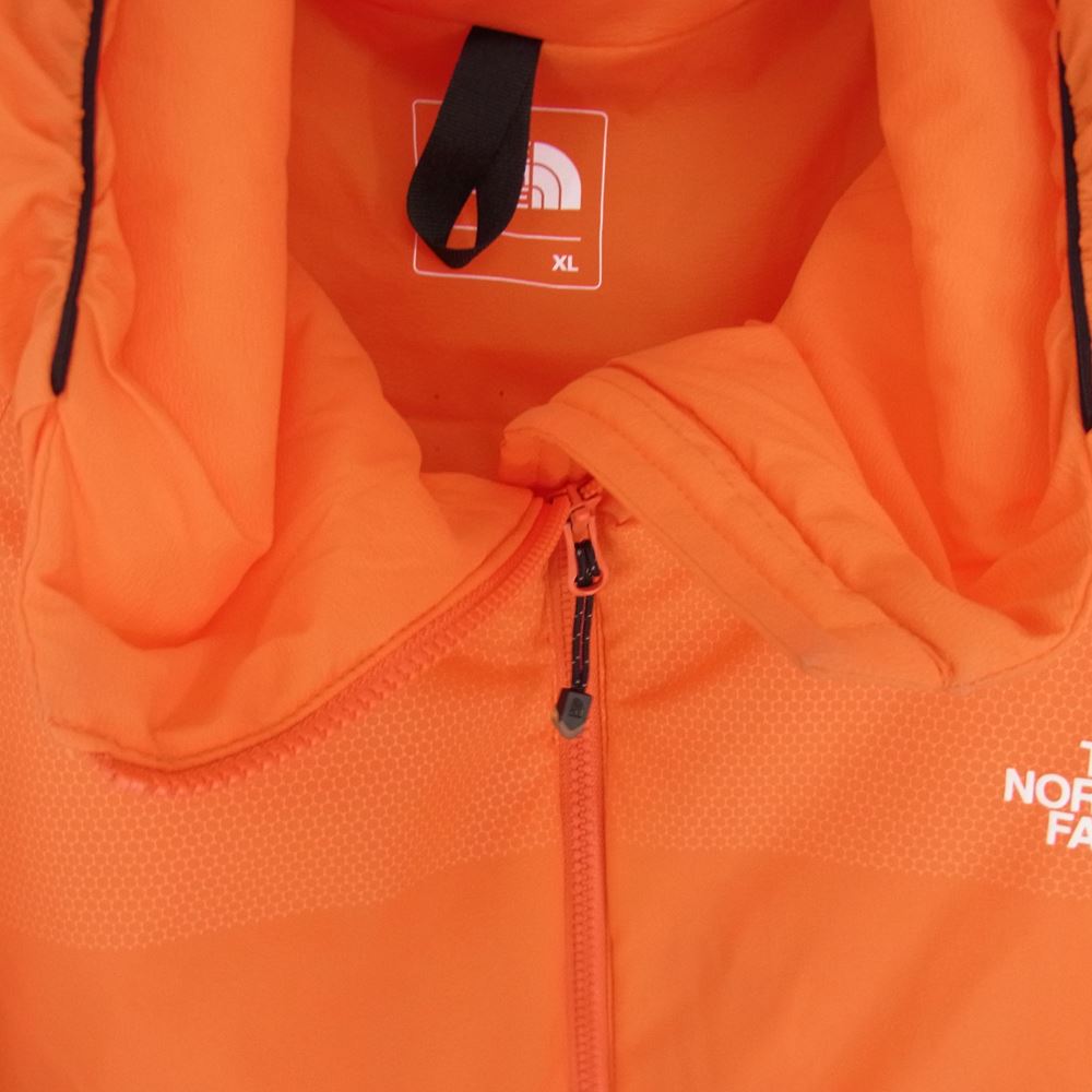 THE NORTH FACE ノースフェイス NY81801 Ventrix Hoodie ベントリックス フーディ 中綿 パーカ ジャケット オレンジ系 XL【中古】