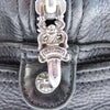 CHROME HEARTS クロムハーツ（原本無） 現行型 CHチャーム付 GYM ジム バッグ スモール レザー バッグ ブラック系【中古】