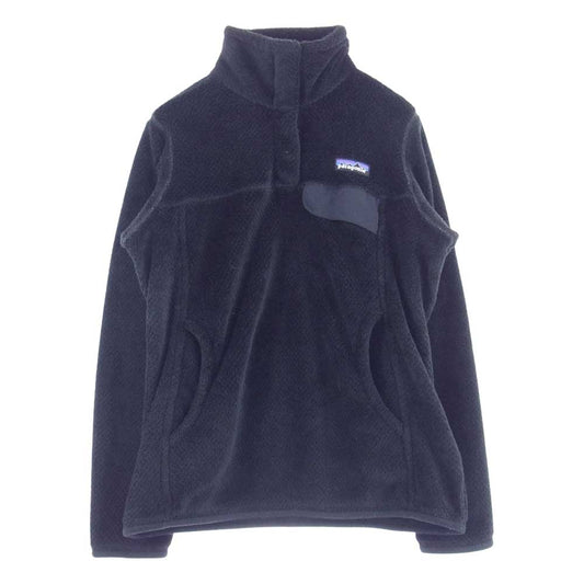 patagonia パタゴニア 16AW 25442 Re-Tool Snap-T リツール スナップT フリース プルオーバー ジャケット ブラック系 XS【中古】