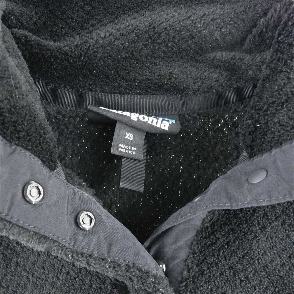 patagonia パタゴニア 16AW 25442 Re-Tool Snap-T リツール スナップT フリース プルオーバー ジャケット ブラック系 XS【中古】