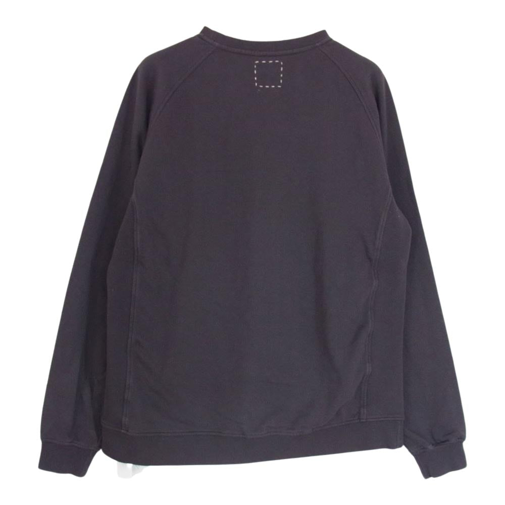 VISVIM ビズビム 17AW 0117205010008 JV CREW L/S LUXSIC クルーネック スウェット チャコール系 4【中古】