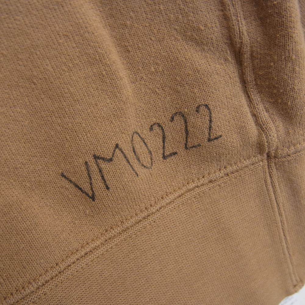 VISVIM ビズビム 18AW 0118205010037 JUMBO HOODIE P.O NUMBERING ジャンボ フーディー プルオーバー パーカー ブラウン系 2【中古】