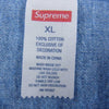 Supreme シュプリーム 22AW Denim Baseball Jersey ベースボール ジャージー デニムシャツ ブルー系 XL【中古】