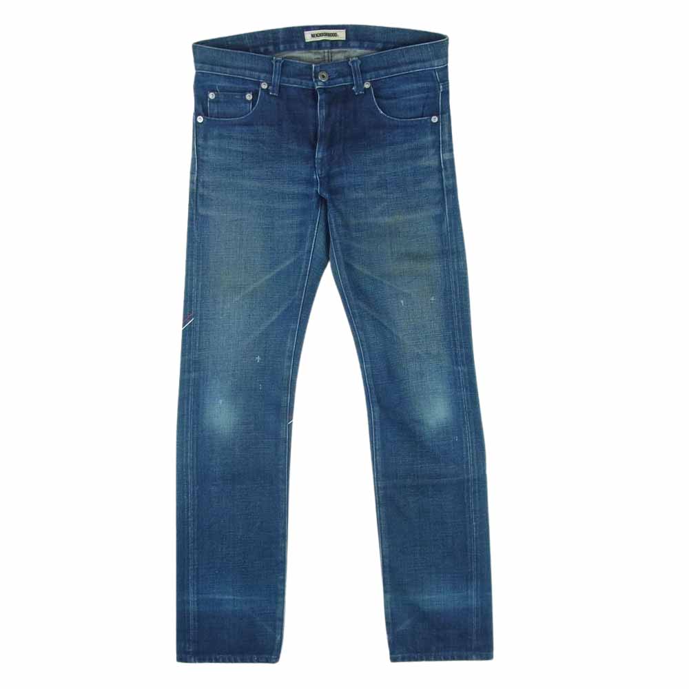 NEIGHBORHOOD ネイバーフッド DCNH-PT-W08 SAVAGE NARROW サベージ ナロー デニム パンツ インディゴブルー系 S【中古】