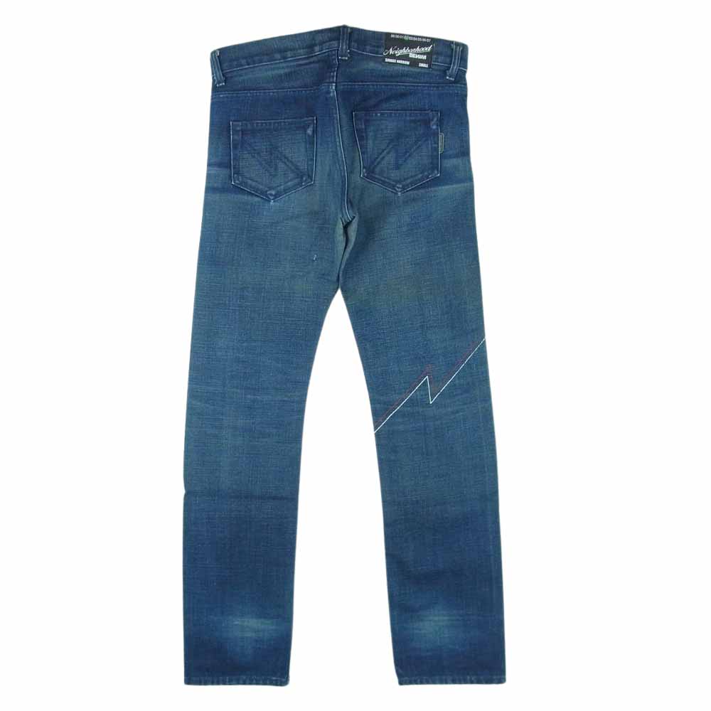 NEIGHBORHOOD ネイバーフッド DCNH-PT-W08 SAVAGE NARROW サベージ ナロー デニム パンツ インディゴブルー系 S【中古】