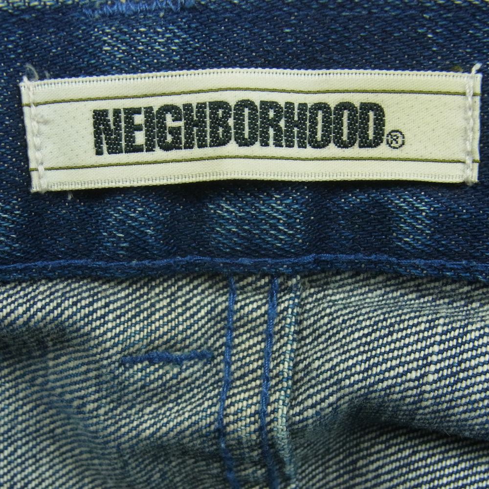NEIGHBORHOOD ネイバーフッド DCNH-PT-W08 SAVAGE NARROW サベージ ナロー デニム パンツ インディゴブルー系 S【中古】