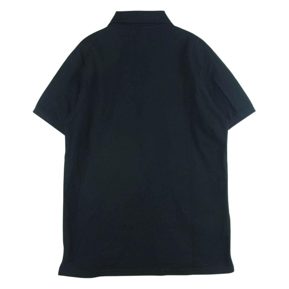 THE NORTH FACE ノースフェイス NT21738 Polo Shirt ロゴ ポロ 半袖 シャツ 中国製 ブラック系 XL【中古】