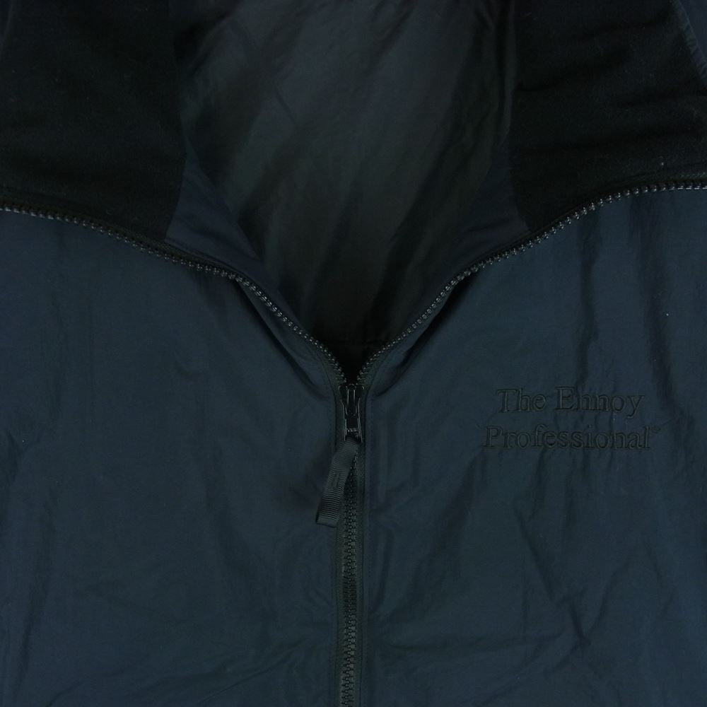 エンノイプロフェッショナル 22AW AW22BRENJK03LP スタイリスト私物 PADDED JACKET パテッド ナイロン ジャケット ダークネイビー系 L【中古】