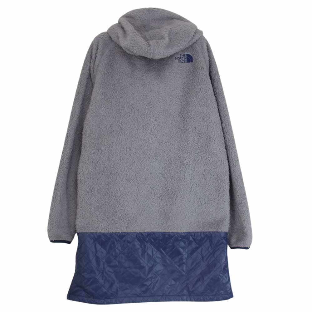 THE NORTH FACE ノースフェイス NAW71205 PRIMA ONE PIECE プリマ フリース ハーフジップ ワンピース  グレー系 M【中古】