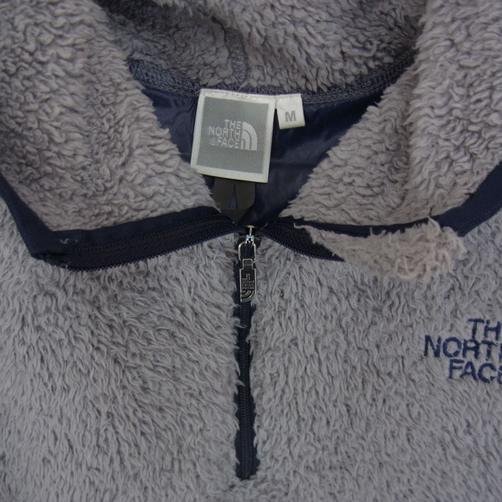 THE NORTH FACE ノースフェイス NAW71205 PRIMA ONE PIECE プリマ フリース ハーフジップ ワンピース  グレー系 M【中古】