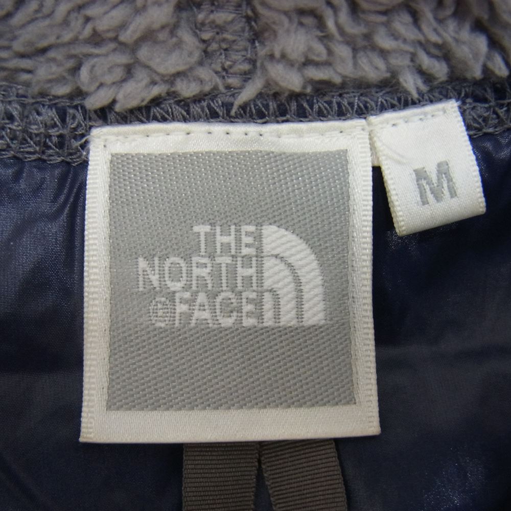 THE NORTH FACE ノースフェイス NAW71205 PRIMA ONE PIECE プリマ フリース ハーフジップ ワンピース  グレー系 M【中古】