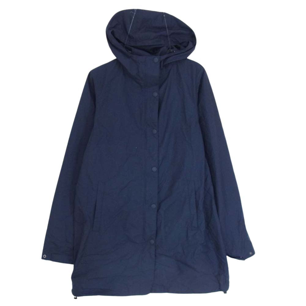 THE NORTH FACE ノースフェイス NPW21734 Compact Coat コンパクト フーディ コート ジャケット ネイビー系 M【中古】