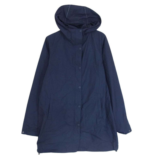 THE NORTH FACE ノースフェイス NPW21734 Compact Coat コンパクト フーディ コート ジャケット ネイビー系 M【中古】