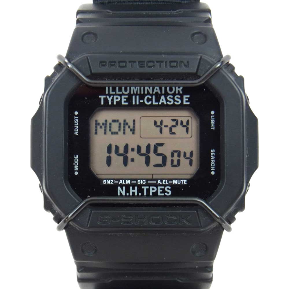 G-SHOCK ジーショック DW-5600NH-1JR 982-AC11pieces × N.HOOLYWOOD エヌハリウッド 2018 腕時計 デジタルウォッチ ブラック系【中古】