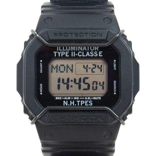 G-SHOCK ジーショック DW-5600NH-1JR 982-AC11pieces × N.HOOLYWOOD エヌハリウッド 2018 腕時計 デジタルウォッチ ブラック系【中古】