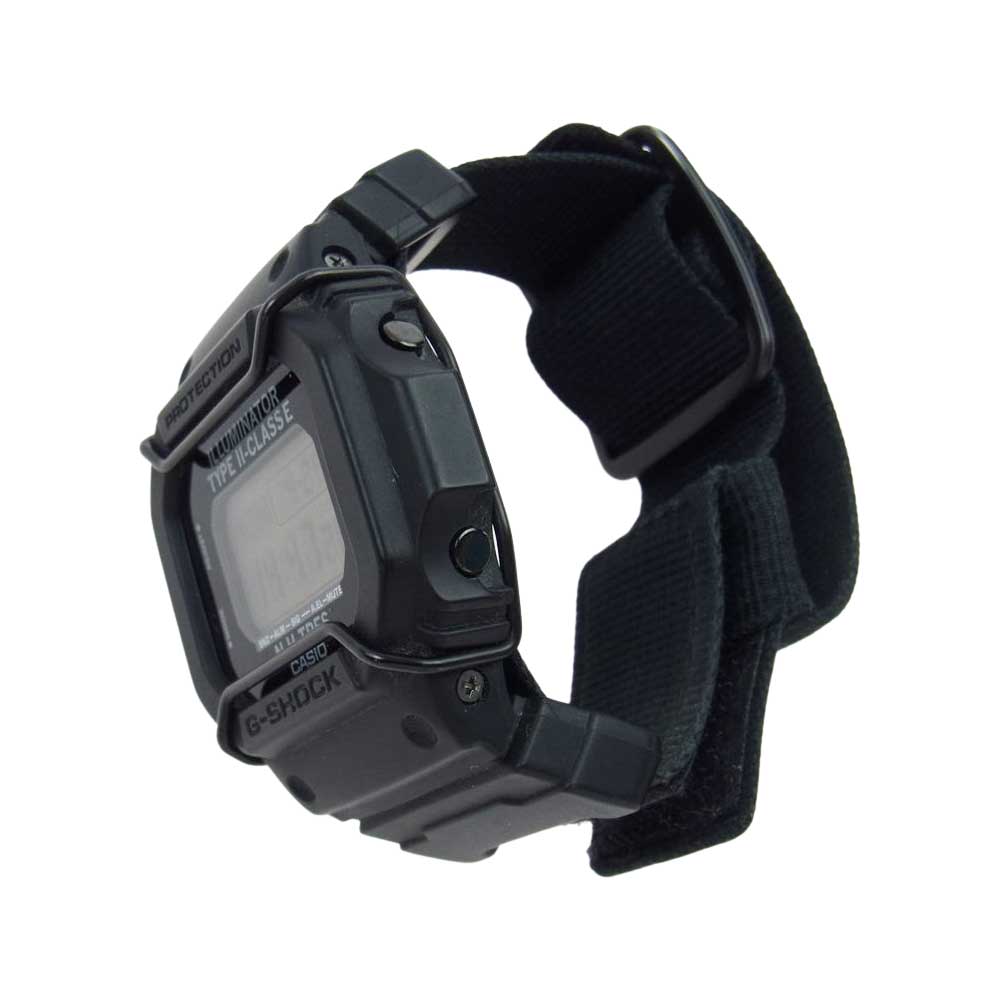 G-SHOCK ジーショック DW-5600NH-1JR 982-AC11pieces × N.HOOLYWOOD エヌハリウッド 2018 腕時計 デジタルウォッチ ブラック系【中古】