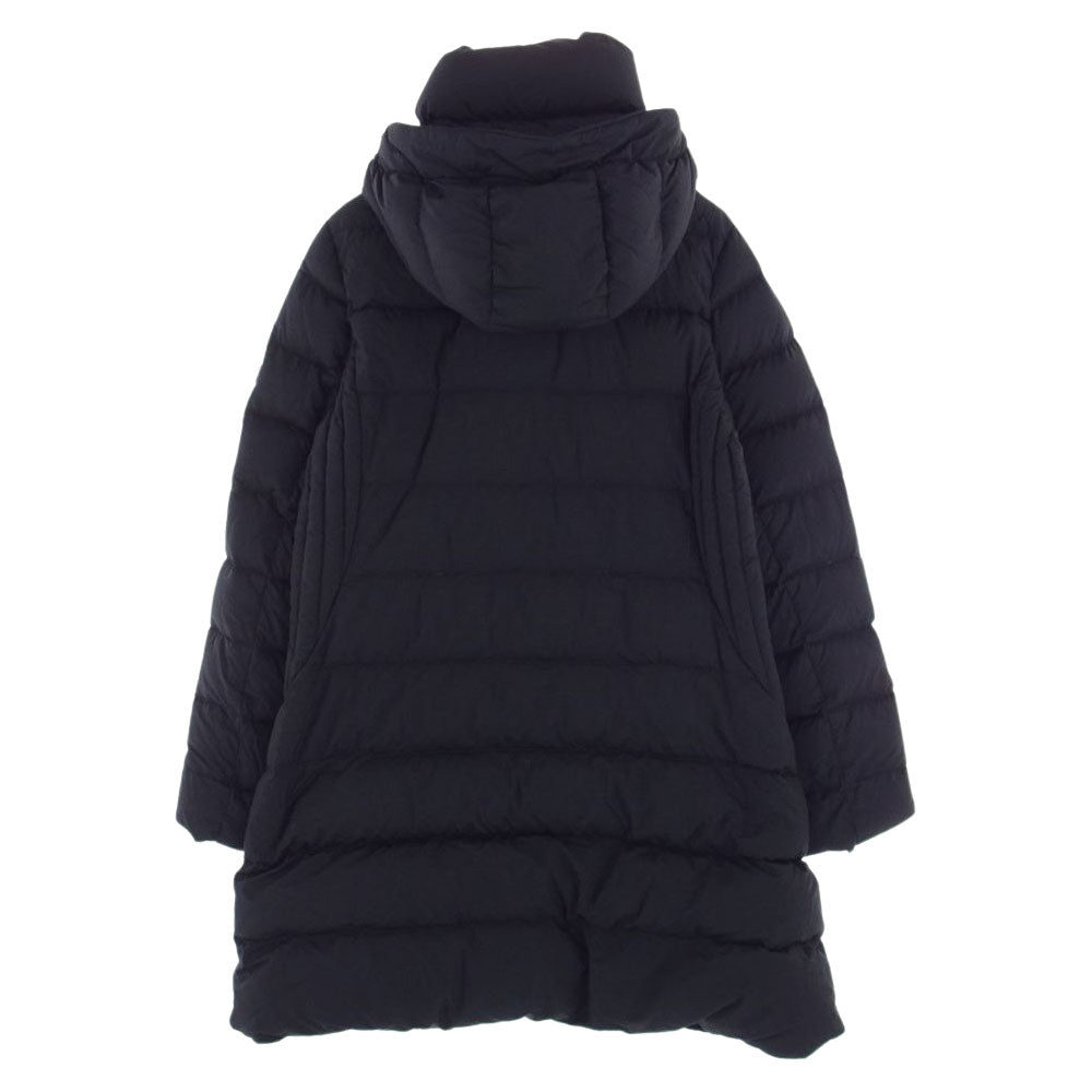 TATRAS タトラス LTA18A4496 POLITEAMA ポリテアマ フード着脱可能 ダウンコート ダウンジャケット ブラック系 05：XXL【中古】