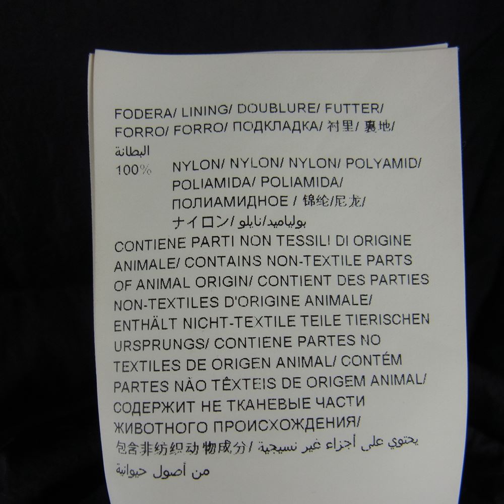 TATRAS タトラス LTA18A4496 POLITEAMA ポリテアマ フード着脱可能 ダウンコート ダウンジャケット ブラック系 05：XXL【中古】