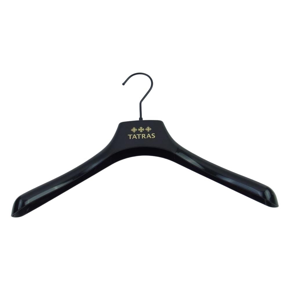 TATRAS タトラス LTA18A4496 POLITEAMA ポリテアマ フード着脱可能 ダウンコート ダウンジャケット ブラック系 05：XXL【中古】