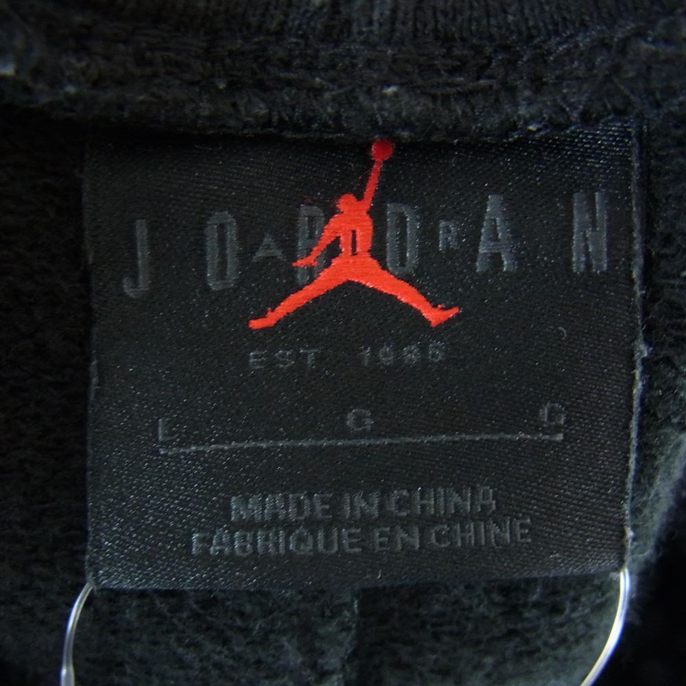 NIKE ナイキ DR3090-010 JORDAN BRAND ジョーダンブランド AS M J ESS STMT WASH FLC PANT ウォッシュデニムプリント スウェット ジョガーパンツ ブラック系 L【中古】