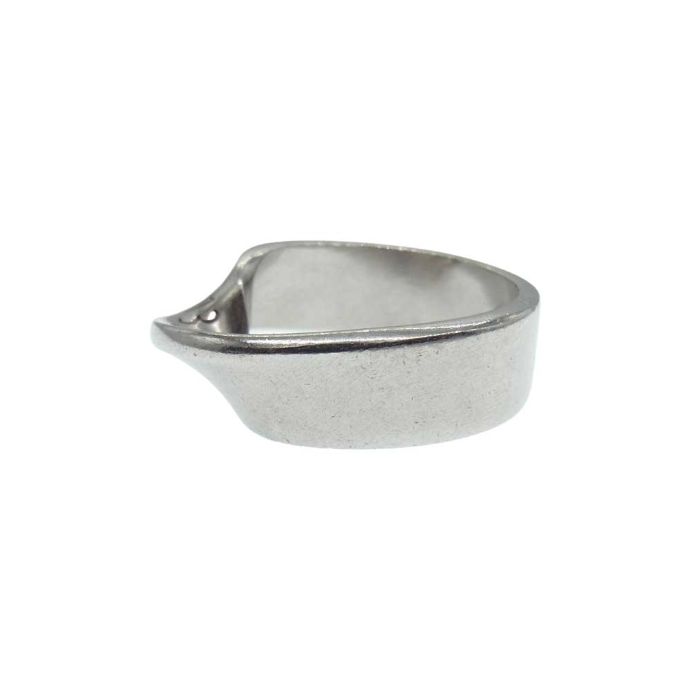 MAISON MARGIELA メゾンマルジェラ TWIST RING ツイスト ナンバー リング  シルバー系 19号【中古】