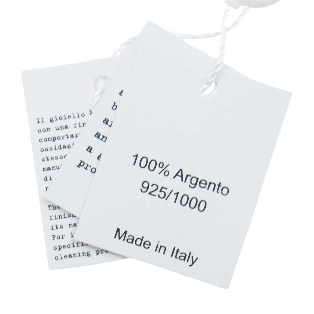 MAISON MARGIELA メゾンマルジェラ TWIST RING ツイスト ナンバー リング  シルバー系 19号【中古】