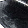 CHROME HEARTS クロムハーツ（原本無） AGENDA PLAIN アジェンダ クロスボールボタン 手帳 カバー ブラック系【中古】