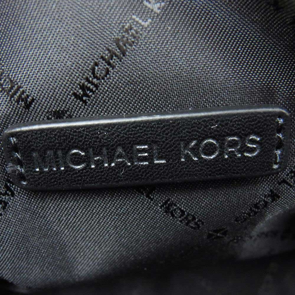 Michael Kors マイケルコース MKモノグラム ミニ ショルダーバッグ ブラウン系【美品】【中古】